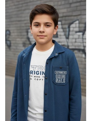 Pina Kids Gömlek Tişört Ikili Üst Takım