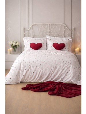 Bedline Luna Nevresim Takımı Rouge Çift Kişilik