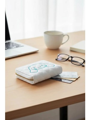 Miniso Sanrio Lisanslı Cinnamoroll Sevimli Fermuarlı Kartlık Cüzdan