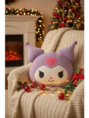 Miniso Sanrio Lisanslı Kuromi Ultra-Soft Yastık