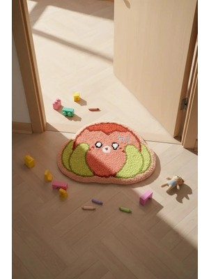 Miniso Twinkle Fair Klasik Koleksiyonu Peluş Küçük Halı (Wasabi)