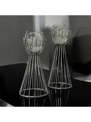 Şahane Home Olimpiyat 2 Li Küre Gümüş