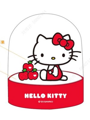 Miniso Sanrio Hello Kitty Lisanslı Elma Serisi Dekoratif Gece Lambası