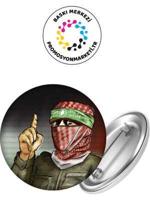 Filistin Rozet 5 Adet