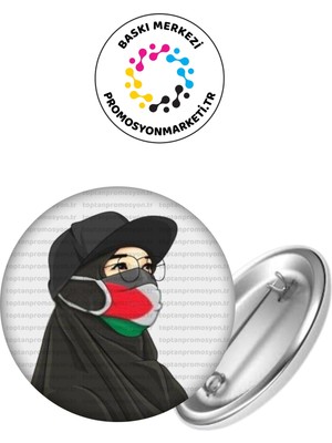 Filistin Rozet 5 Adet