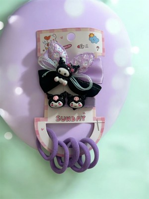 Ugly Duck Kuromi ve Melody Figürlü Toka Seti