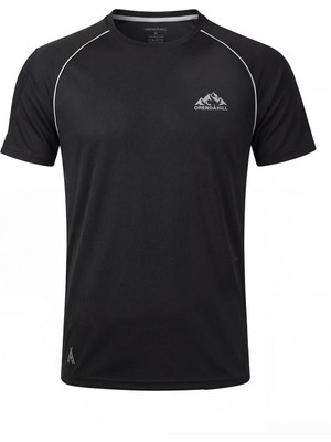 Orendahıll ORENDAHILL Erkek Spor Tişört Hızlı Kuruyan Esnek Regular Fit Reglan Biyeli Activewear