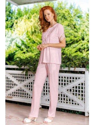 Yeni İnci Kadın Pijama Viskon 3'lü Takım