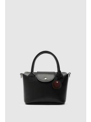 Shule Bags Bondi Kapaklı Çapraz Çanta Siyah