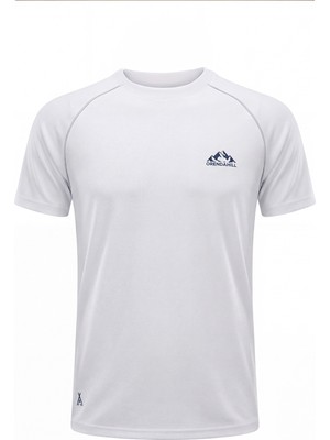 Orendahıll ORENDAHILL Erkek Spor Tişört Hızlı Kuruyan Esnek Regular Fit Reglan Biyeli Activewear
