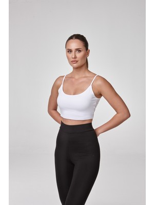 Relactive Kadın Askılı Crop Body