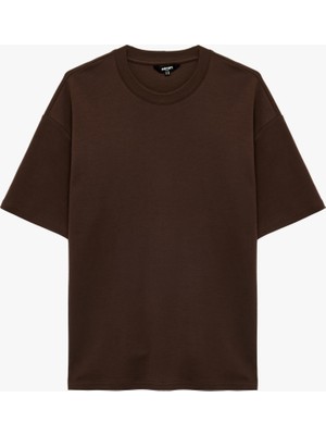 Koton Regular Fit Kısa Kollu Bisiklet Yaka Pamuklu Basic Spor Tişört