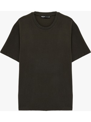 Koton Pamuklu Regular Fit Kısa Kollu Basic Bisiklet Yaka Tişört