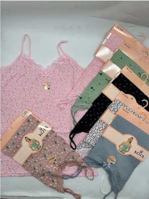 Kota 6134 Bayan Desenli Atlet