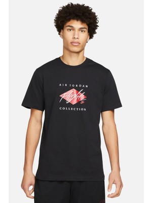 Nike Jordan Flight Collection Essentials Erkek Tişörtü Siyah