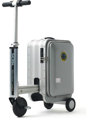 Airwheel SE3SL Elektrikli Binilebilir Scooter Valiz - Gri