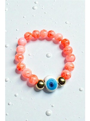 Petek Aksesuar Alaçatı Cam Nazar Bileklik