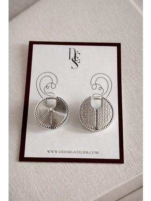 Deesse Latelier SILVER TAŞLI ROUE DE PARIS KÜPE