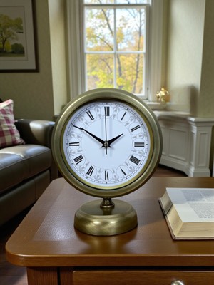 Zentime Prestij Eskitme 25 x 20 cm Metal Masa Saati