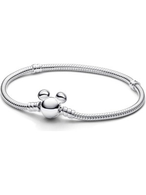 Pandora Mickey Mouse Yılan Zincirli Bileklik 593061C00-17
