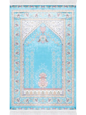 Valery Home Doğal Ipek Görünümlü Premium Kalite Özel Dokuma Seccade