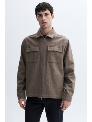 Mudo Çift Fermuarlı Çok Cepli Casual Ceket