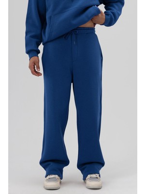 Vamos Yıkamalı Baggy Eşofman Alt Turkuaz