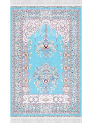 Valery Home Doğal Ipek Görünümlü Premium Kalite Özel Dokuma Seccade