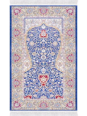 Valery Home Doğal Ipek Görünümlü Premium Kalite Özel Dokuma Seccade