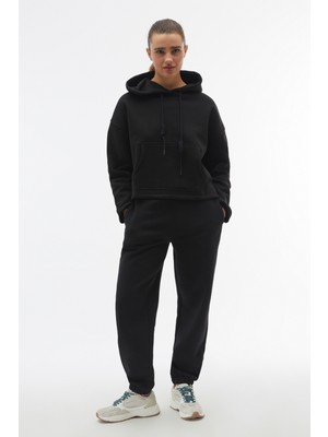 Mudo Loose Fıt Kapüşonlu Sweatshırt