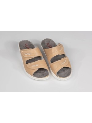 Dr.soft Kadın Anatomik Konfor Terliği 301 - Kum Beji