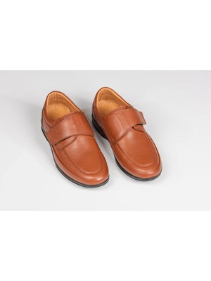 Dr.soft Erkek Anatomik Konfor AYAKKABISI-502 - Açık Taba