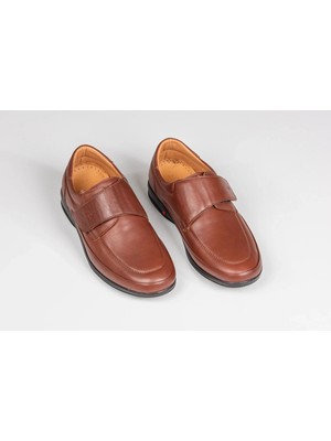 Dr.soft Erkek Anatomik Konfor AYAKKABISI-502 - Koyu Taba