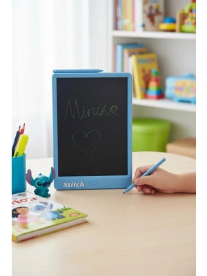 Miniso Disney Lilo & Stitch Lisanslı LCD Çizim Tableti MODEL:H11L