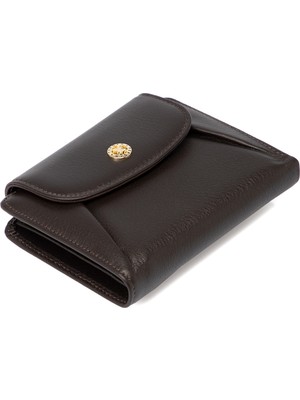 Tergan  Kahve Hakiki Deri Kadın Cüzdan - S1CB00005714-A87