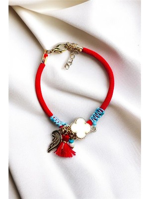 Petek Aksesuar Yonca Melek Kanat Bileklik