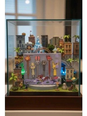 Miniso Disney Zootropolis Lisanslı Manikür Seti (6 Adet)