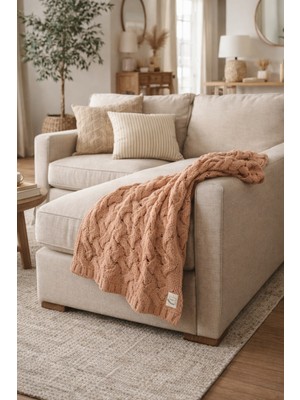 Miespiga Serenita Saç Örgü Triko Battaniye