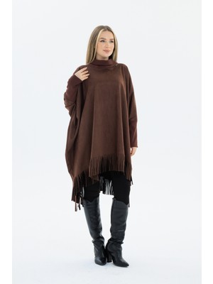 Kadeem Giyim Viona Süet Panço - 2015