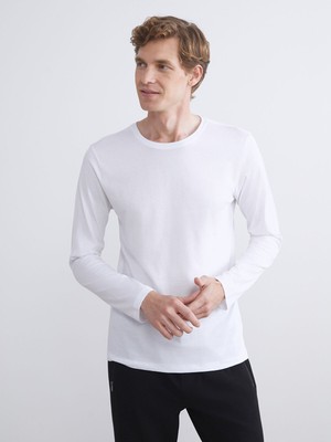 Lc Waikiki Yeni Sezon Bisiklet Yaka Uzun Kollu Erkek Atlet