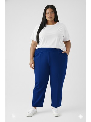 Cng Moda Büyük Beden Modal Kumaş Jogger Pantolon