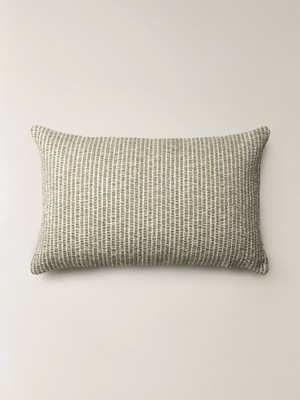 Minihol Dune Dikdörtgen Doğal Lif Karışımlı Açık Yeşil Kırlent Kılıfı (35 x 55 Cm)