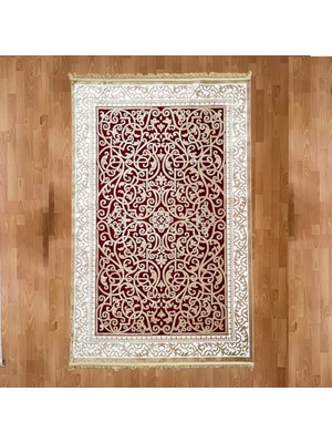 Mevlana Bazaar Osmanlı Çiçek Desenli 200 x 300 Makine Yün Halı