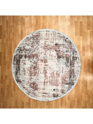 Mevlana Bazaar Yuvarlak Hera Model 200 x 200 cm Makine Yün Halı