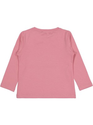 Civil Girls Selfie Baskılı 2-5 Yaş Sweatshirt - Pembe