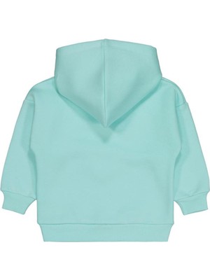 Civil Girls Lovely Baskılı 2-5 Yaş Sweatshirt - Yeşil