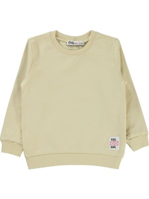 Civil Girls Kız Çocuk Sweatshirt 2-5 Yaş Sarışın Ağaç