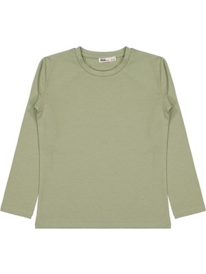 Civil Girls Basic 6-9 Yaş Sweatshirt - Haki