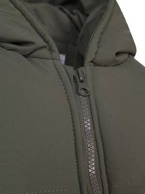 Civil Boys Canavar Kapşonlu 2-5 Yaş Mont - Haki 2-3 Yaş