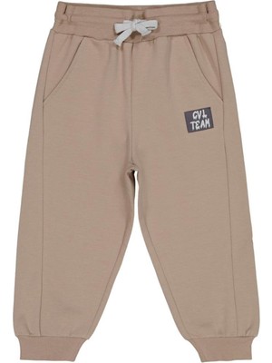 Civil Boys Cvl Team Etiketli 2-5 Yaş Eşofman Altı - Bej